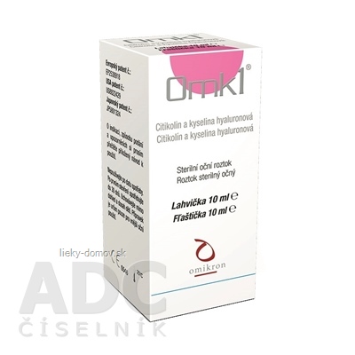 OMK1 sterilný očný roztok 1x10 ml