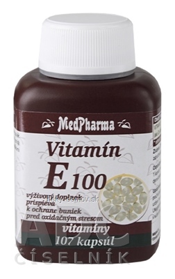 MedPharma VITAMÍN E 100 cps 1x107 ks