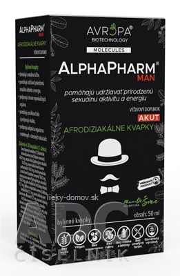 AVROPA AlphaPharm bylinné kvapky 1x50 ml