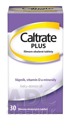 Caltrate Plus tbl flm (fľaša HDPE) 1x30 ks