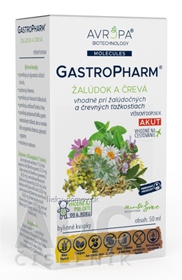 AVROPA GastroPharm bylinné kvapky 1x50 ml