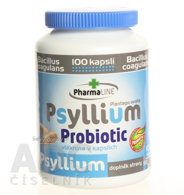 PharmaLINE Psyllium Probiotic cps 1x100 ks