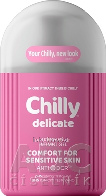 Chilly delicate intímny gél pre citlivú pokožku 1x200 ml