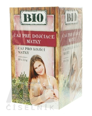 HERBEX BIO TEA PRE KOJACE MATKY bylinný čaj 20x1,5 g (30 g)