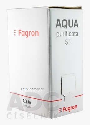 Aqua purificata Bag In Box - FAGRON 1x5 l