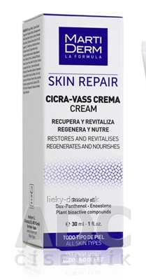 MartiDerm SKIN REPAIR CIRCA-VASS CREAM regeneračný krém, pre všetky typy pleti 1x30 ml