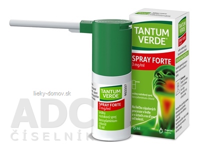 TANTUM VERDE SPRAY FORTE aer ora (liek.HDPE) 1x15 ml