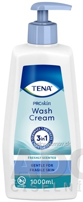 TENA Umývací krém wash cream 1x1000 ml