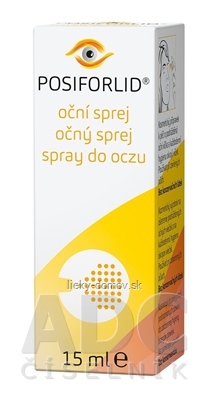 POSIFORLID Očný sprej na očné viečka 1x15 ml