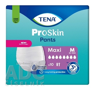 TENA Pants Maxi M naťahovacie inkontinenčné nohavičky (inov.2024) 1x10 ks