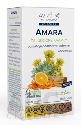 AVROPA Amara bylinné kvapky 1x50 ml