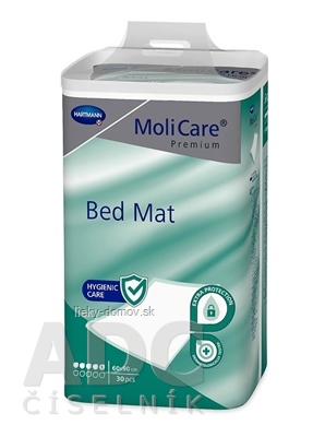 MoliCare Premium Bed Mat 5 kvapiek 60x90 cm absorpčné podložky 1x30 ks