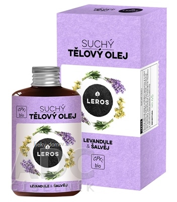 LEROS SUCHÝ TELOVÝ OLEJ LEVANDUĽA & ŠALVIA 1x100 ml