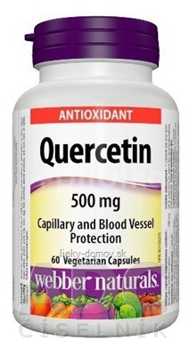 Webber Naturals Quercetin 500 mg cps 1x60 ks