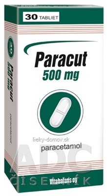 Paracut 500 mg tbl (blis.PVC/Al) 1x30 ks