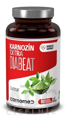 CarnoMed Karnozín EXTRA DiaBeat cps 1x90 ks