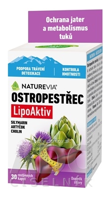 NATUREVIA PESTREC LipoAktiv cps 1x30 ks