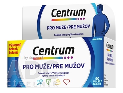 Centrum pre mužov tbl 1x90 ks