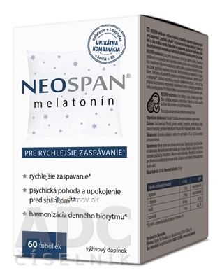 NEOSPAN melatonín cps 1x60 ks