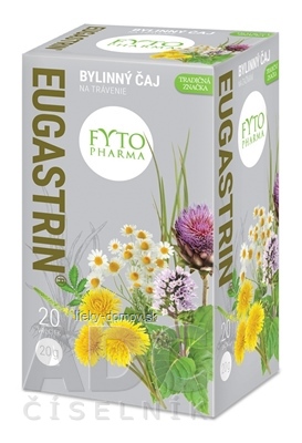 FYTO EUGASTRIN Bylinný čaj NA TRÁVENIE 20x1 g (20 g)