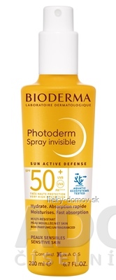 BIODERMA Photoderm Sprej SPF 50+ bez parfumu, 1x200 ml