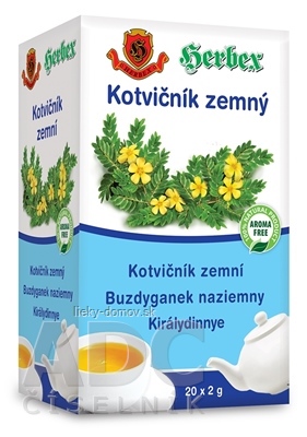 HERBEX KOTVIČNÍK zemný záparové vrecká 20x2 g (40 g)