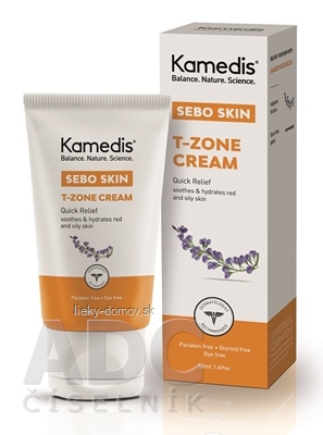 Kamedis SEBO SKIN T-ZONE CREAM krém na T-zónu (inov.2020) 1x50 ml