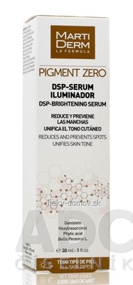 MartiDerm PIGMENT ZERO DSP-SERUM depigmentačné sérum, pre veštky typy pleti 1x30 ml