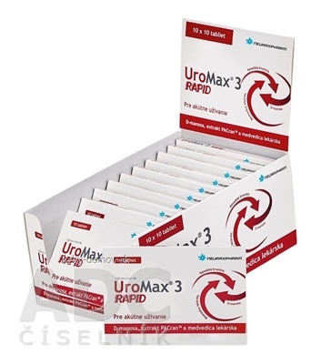 Neuraxpharm UroMax 3 RAPID tbl 10x10 ks (100 ks)