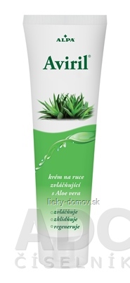 AVIRIL KRÉM NA RUKY S ALOE VERA zvláčňujúci 1x100 ml