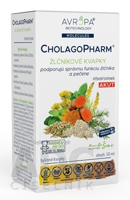 AVROPA CholagoPharm bylinné kvapky 1x50 ml