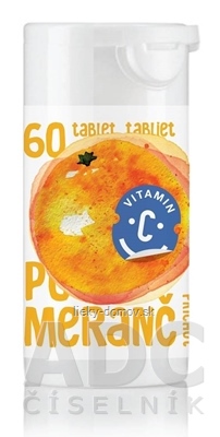 RAPETO C Vitamín 100 mg - príchuť pomaranč tbl 1x60 ks