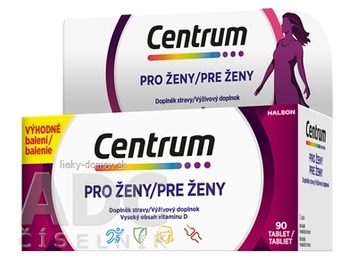 Centrum pre ženy tbl 1x90 ks