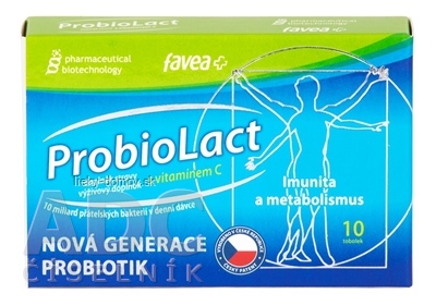 favea ProbioLact cps (s vitamínom C) 1x10 ks