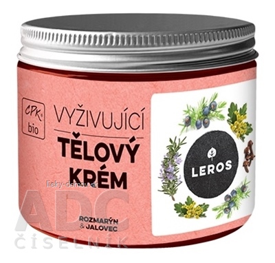 LEROS VYŽIVUJÚCI TELOVÝ KRÉM ROZMARÍN & BORIEVKA 1x200 ml