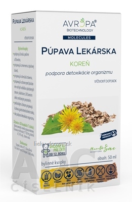 AVROPA PÚPAVA LEKÁRSKA koreň bylinné kvapky 1x50 ml