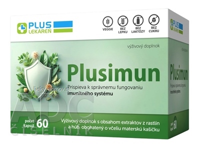 PLUS LEKÁREŇ Plusimun cps (inov. 2024) 1x60 ks