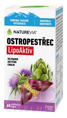 NATUREVIA PESTREC LipoAktiv cps 1x60 ks