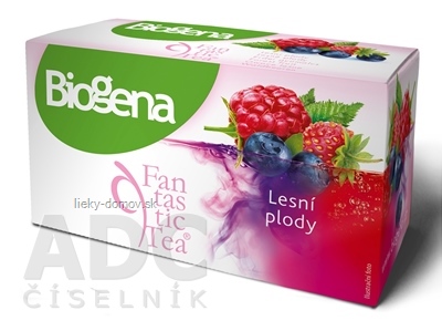 Biogena Fantastic Tea Lesné plody ovocný čaj 20x2,2 g (44 g)