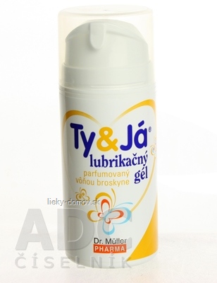 Dr. Müller Ty&Já LUBRIKAČNÝ GÉL parfumovaný vôňou broskyne 1x100 ml